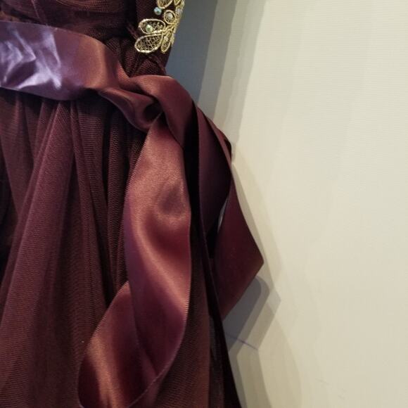 Jodi Kristopher NEW Mini Formal Dress Sleeveless Round Neck Women's Size 3 - Picture 13 of 16